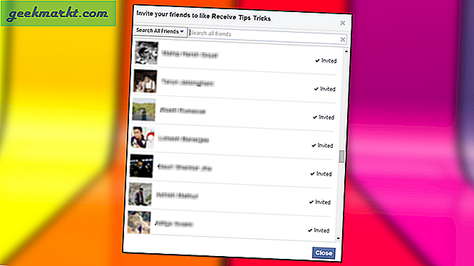 วิธีเชิญเพื่อนทุกคนบนหน้า Facebook ใน Chrome