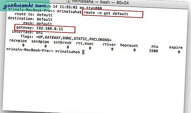 วิธีค้นหาที่อยู่ IP ของเราเตอร์ของคุณ