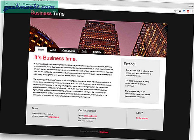 วิธีใช้ Dropbox เพื่อโฮสต์เว็บไซต์ HTML อย่างง่าย