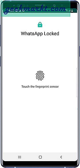วิธีเปิดใช้งาน Fingerprint Lock บน WhatsApp สำหรับ Android
