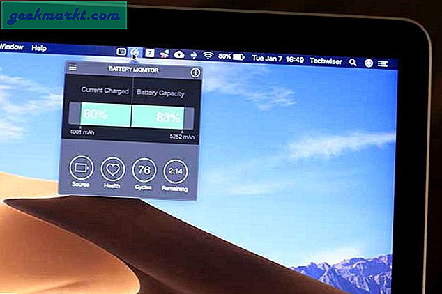 วิธีตรวจสอบความสมบูรณ์ของแบตเตอรี่บน Macbook