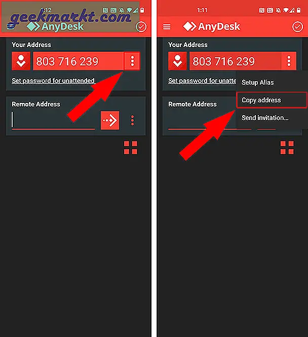 วิธีเข้าถึงโทรศัพท์ Android จากโทรศัพท์ Android เครื่องอื่น
