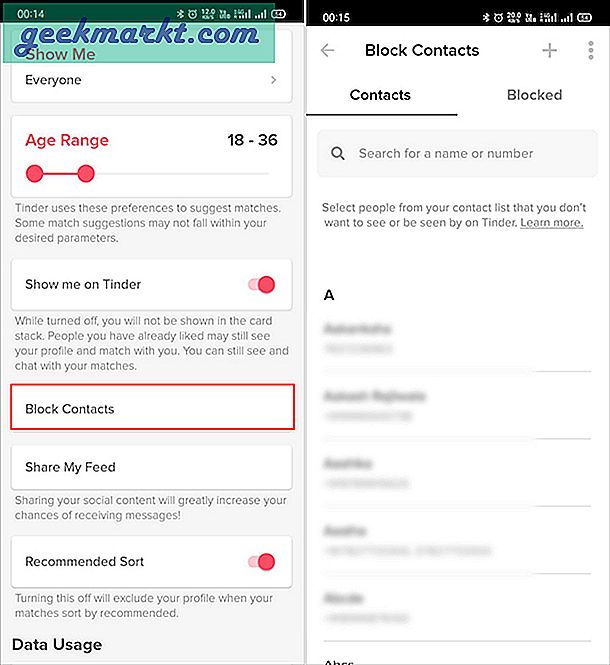 3 วิธีในการบล็อกใครบางคนใน Tinder และหยุดพวกเขาจากการค้นหาคุณ