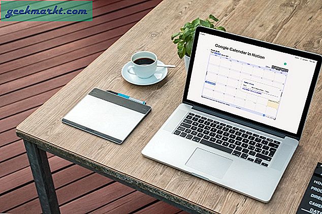 วิธีฝัง Google ปฏิทินในความคิด