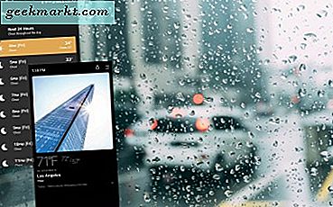 แอปพลิเคชันสภาพอากาศที่ดีที่สุดสำหรับ Android