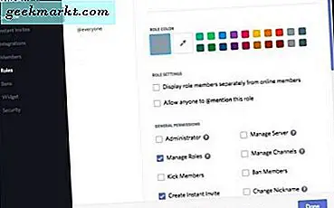 วิธีการเพิ่มจัดการและลบบทบาทในความไม่ลงรอยกัน
