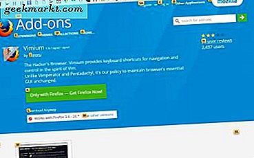วิธีเรียกดูเว็บไซต์ใน Google Chrome และ Firefox โดยไม่ใช้เมาส์