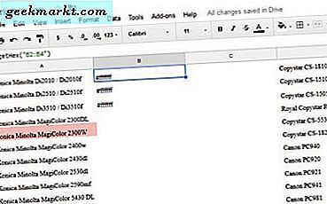วิธีการกรองตามสีใน Google ชีต