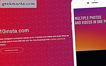 วิธีโพสต์หรือดาวน์โหลดรูปภาพหลายรูปพร้อมกันใน Instagram