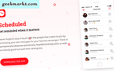 วิธีจัดตารางเวลาข้อความเพื่อส่งในภายหลัง