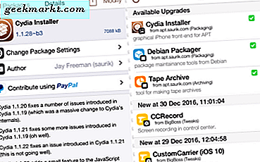 แหล่งข้อมูล Cydia ที่ดีที่สุดสำหรับปีพ. ศ. 2560