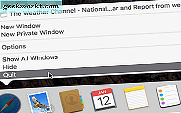 วิธีบังคับให้เลิกทำงานใน Mac OS X