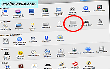 วิธีการย้อนกลับ / ย้อนกลับเลื่อน Apple Trackpad