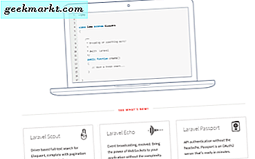 กรอบ PHP ยอดนิยมสำหรับปีพ. ศ. 2560