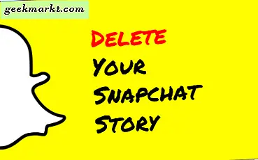 วิธีการลบเรื่องราว Snapchat ทั้งหมด