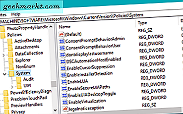 วิธีการปิดการเปลี่ยนผู้ใช้อย่างรวดเร็วใน Windows 10