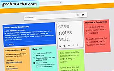 วิธีการจดบันทึกใน Google Chrome
