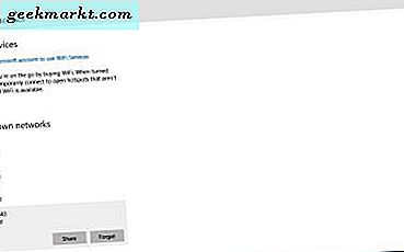 วิธีการลบเครือข่าย Wi-Fi ใน Windows 10