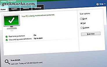 วิธีปิดใช้งาน Windows Defender ใน Windows 10