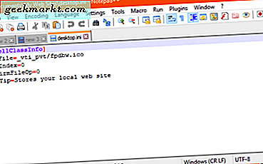 Desktop.ini ใน Windows 10 คืออะไร?